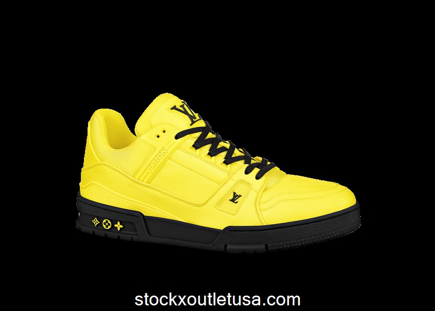 Outlet Louis Vuitton Trainer Yellow 1A9FIH