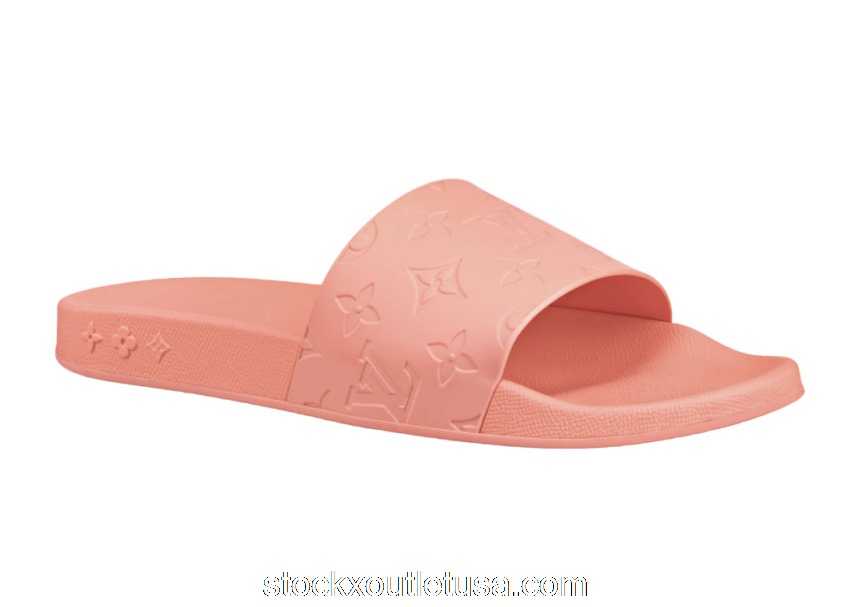 Outlet Louis Vuitton Waterfront Mule Peach 1A8KFE