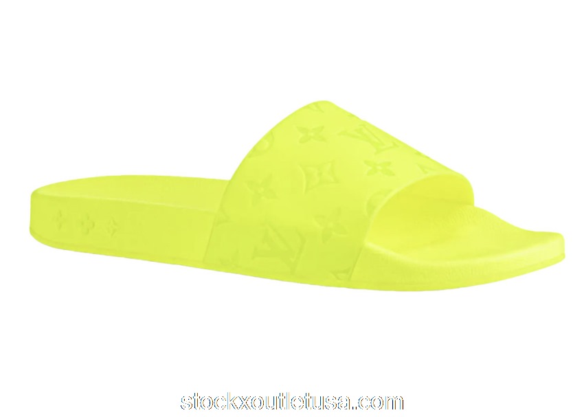 Outlet Louis Vuitton Waterfront Mule Yellow 1A8Z9Q