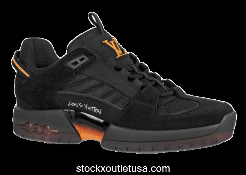 Outlet Louis Vuitton x Lucien Clark A View Sneaker Black 1A8J2V