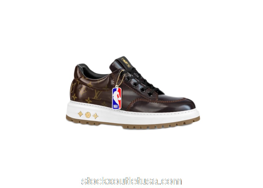 Outlet Louis Vuitton x NBA Abbesses Derby Ebony 1A8FU2