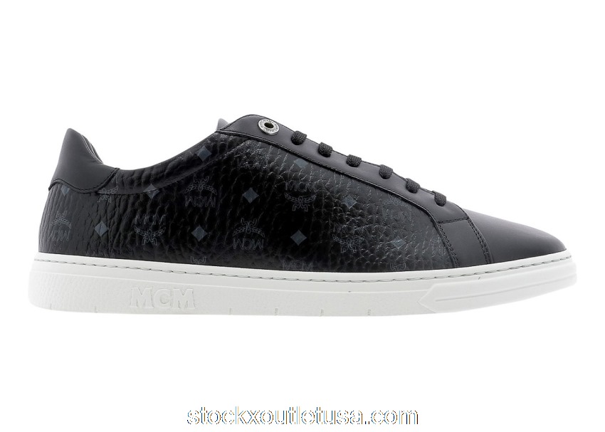 Outlet MCM Terrain Low Top Black MEXAAMM11BK