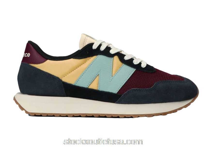 Outlet New Balance 237 Yellow Blue MS237HG1