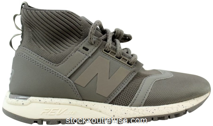 Outlet New Balance 247 Mid Olive Ivory Off White (W) WRL247OB