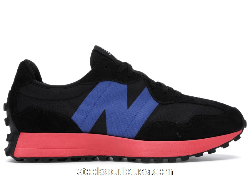 Outlet New Balance 327 Black Blue Red MS327CPB