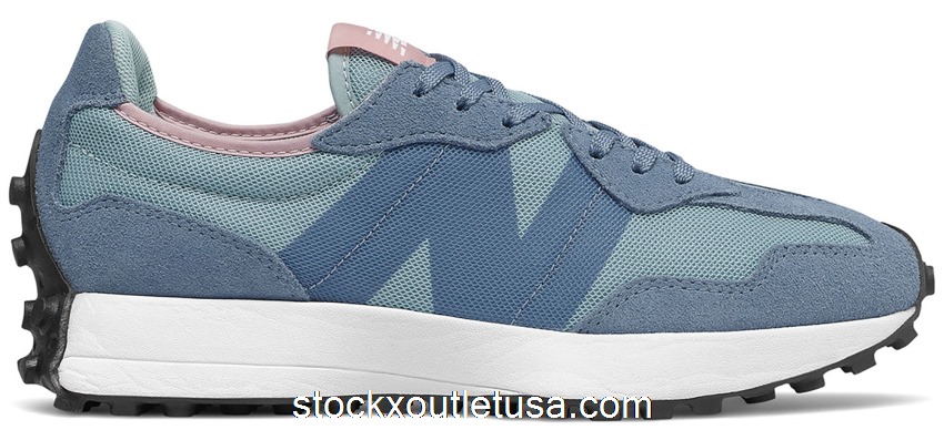 Outlet New Balance 327 Blue Mesh (W)