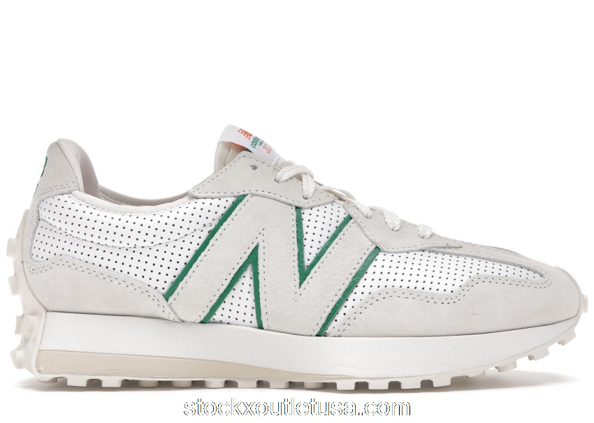Outlet New Balance 327 Casablanca Green Logo MS327CBA
