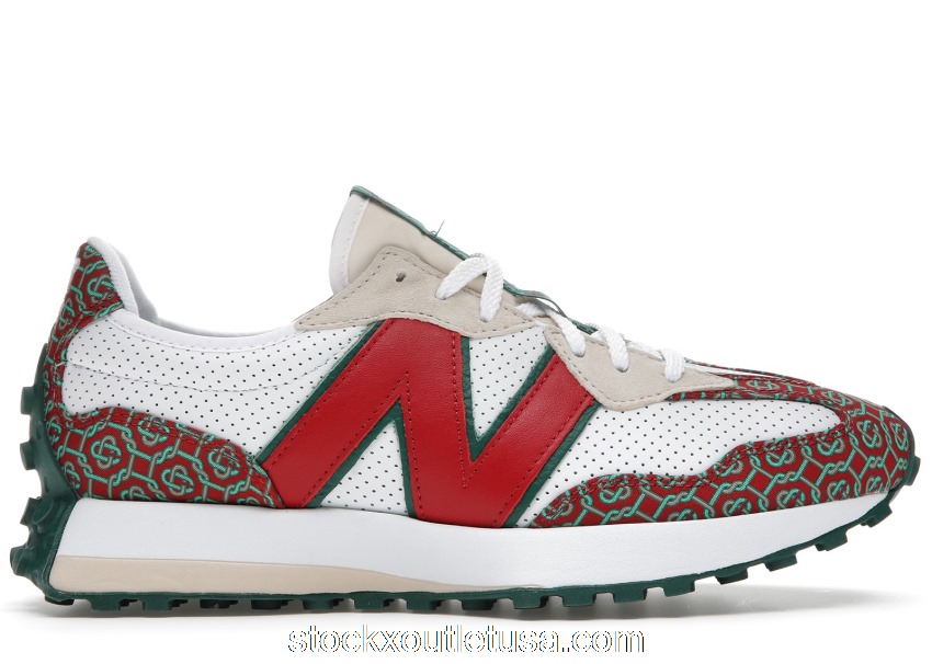 Outlet New Balance 327 Casablanca Red Monogram MS327CAA