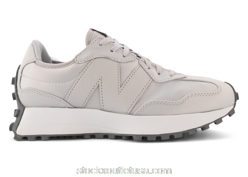 Outlet New Balance 327 Light Aluminum Gunmetal (W) WS327MT1