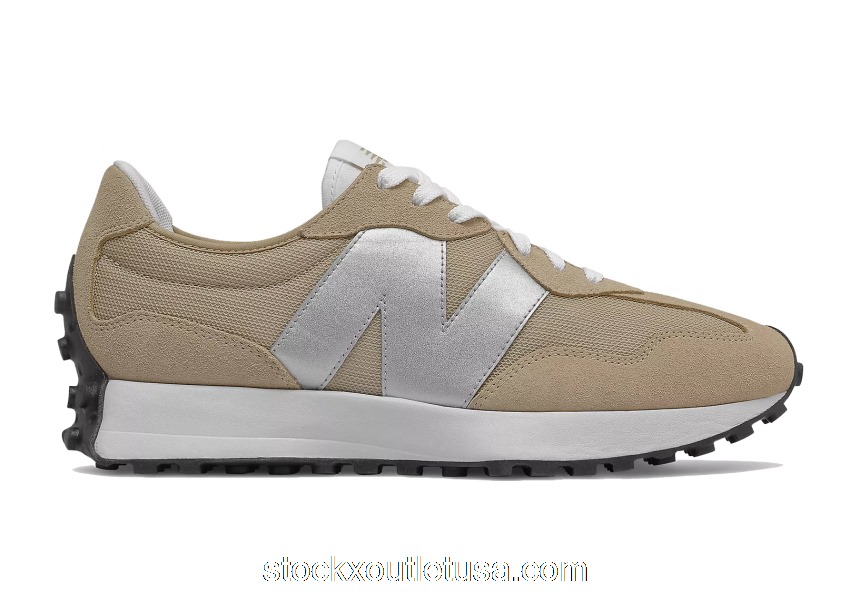 Outlet New Balance 327 Tan Silver MS327ME1