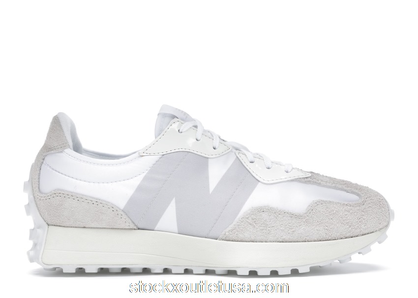 Outlet New Balance 327 White Moonbeam (W) WS327SFD