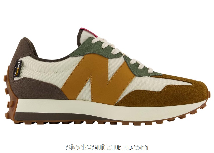 Outlet New Balance 327 Winter Wheat Brown Green MS327FH1