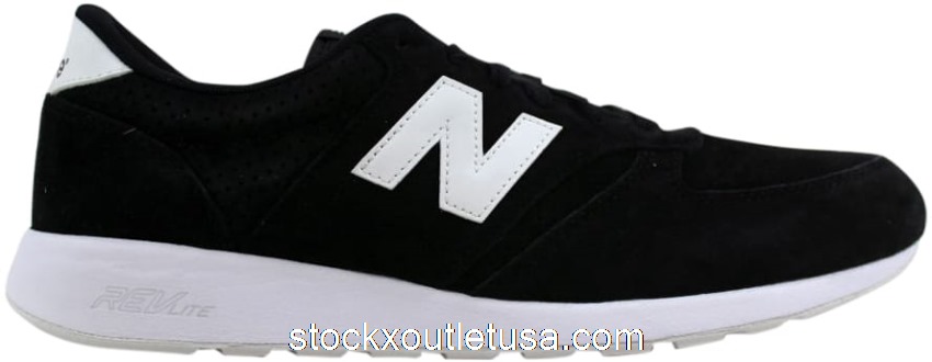 Outlet New Balance 420 Re-Engineered Suede Black MRL420SN