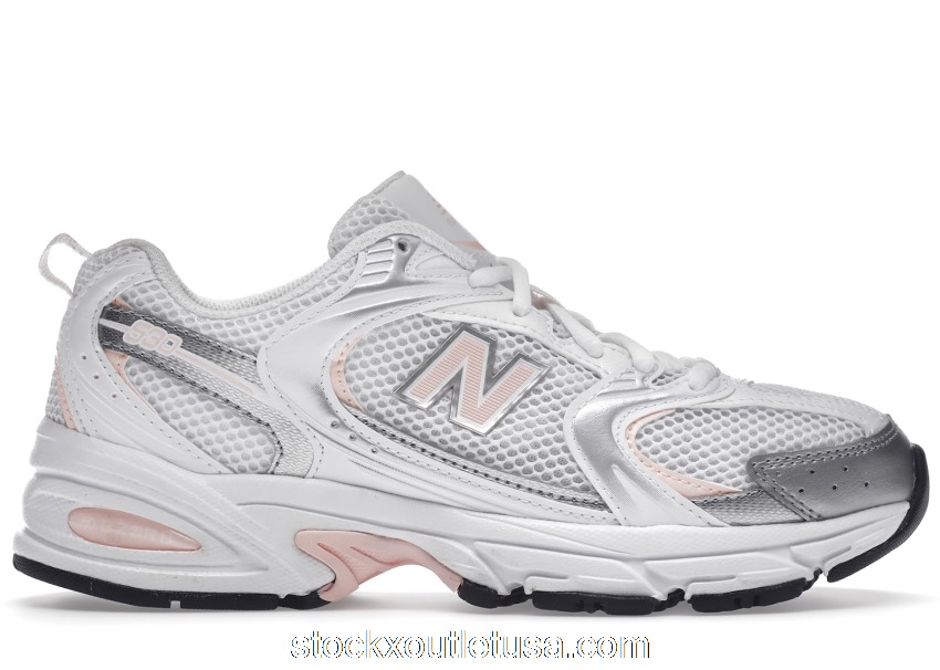Outlet New Balance 530 White Silver Pink MR530ECP