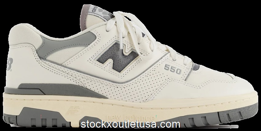 Outlet New Balance 550 Aime Leon Dore White Grey BB550ALE