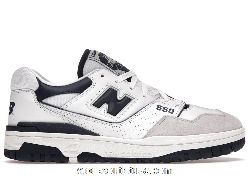 Outlet New Balance 550 Navy Blue BB550WA1