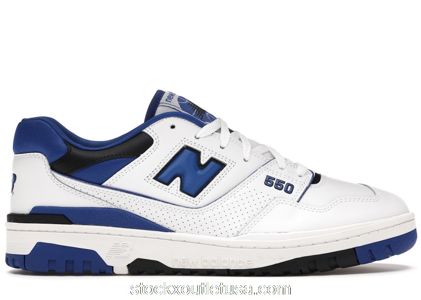 Outlet New Balance 550 White Blue BB550SN1