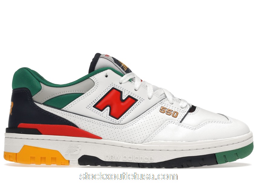 Outlet New Balance 550 White Multicolor BB550CL1