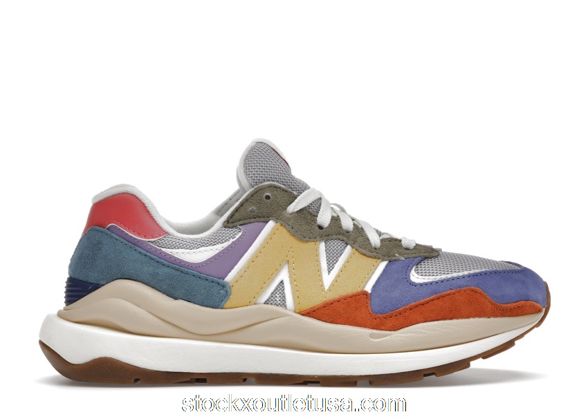 Outlet New Balance 57/40 Grey Blue Silver Purple (W) W5740GBA