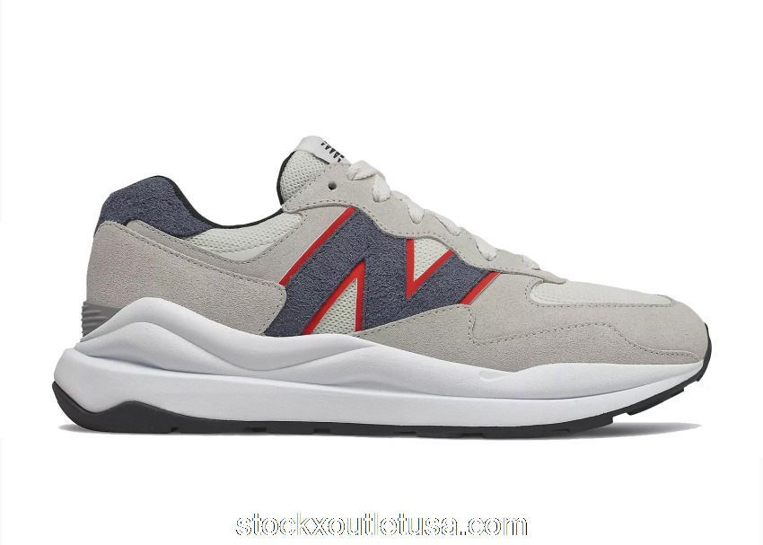 Outlet New Balance 57/40 Off White Navy Red M5740MA1