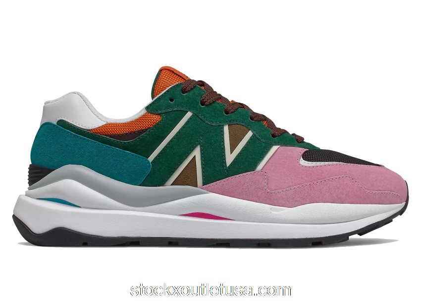 Outlet New Balance 57/40 Pink Lemonade Green Black Orange M5740FM1
