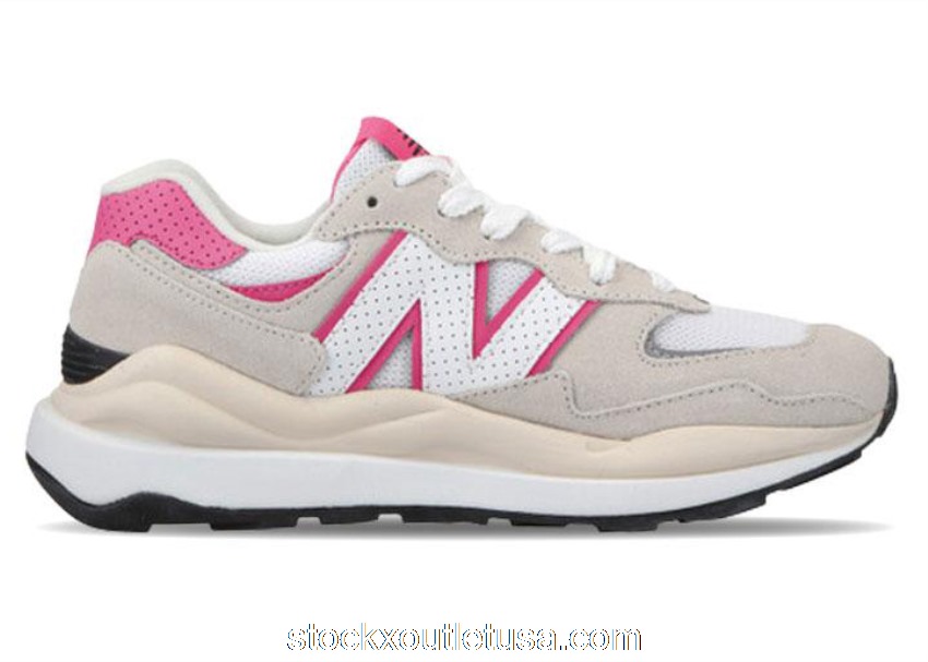 Outlet New Balance 57/40 Sage Bleached Lime Glow (W) W5740WT1
