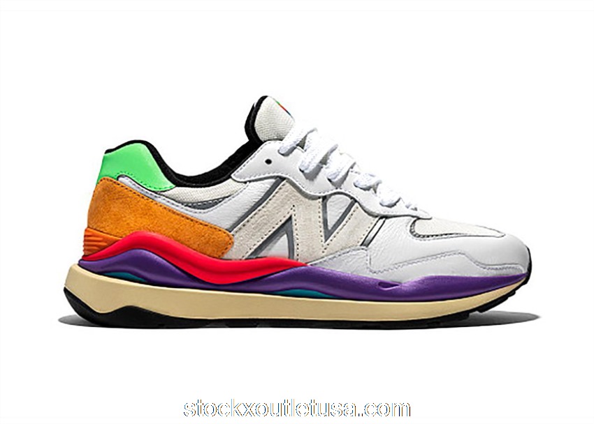 Outlet New Balance 57/40 White Multicolor (W)