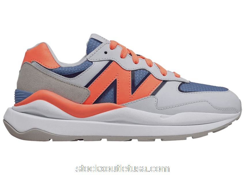 Outlet New Balance 57/40 White Orange Stellar Blue (W) W5740SD