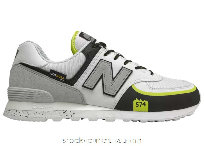 Outlet New Balance 574 All Terrain White Lime Black U574TE2