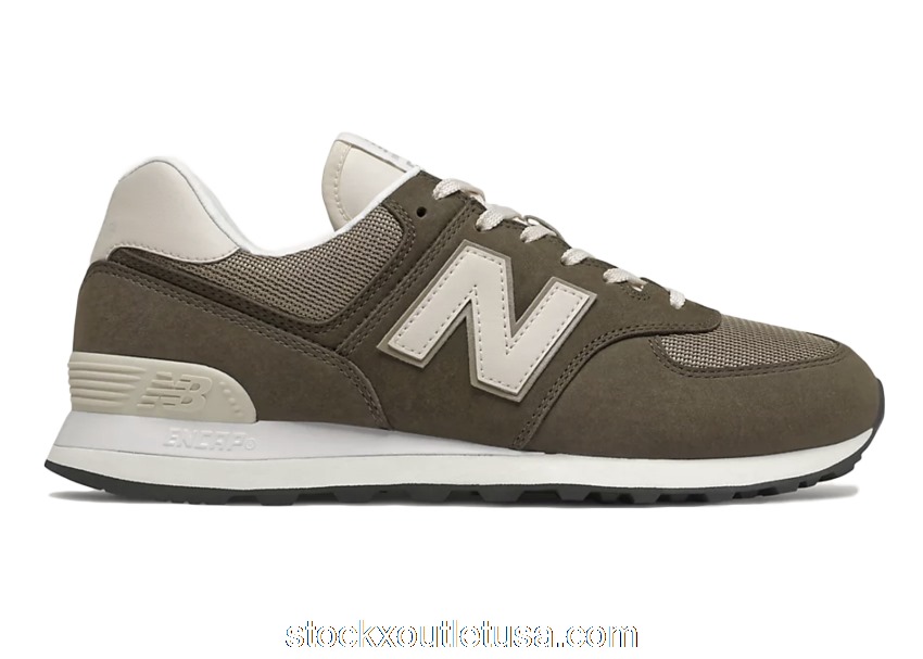 Outlet New Balance 574 Black Olive Mushroom ML574SHP