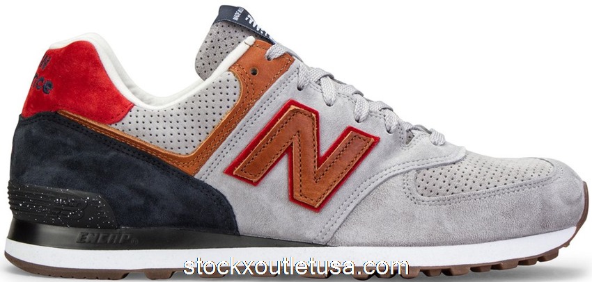 Outlet New Balance 574 Francisco Lindor Grey US574M1