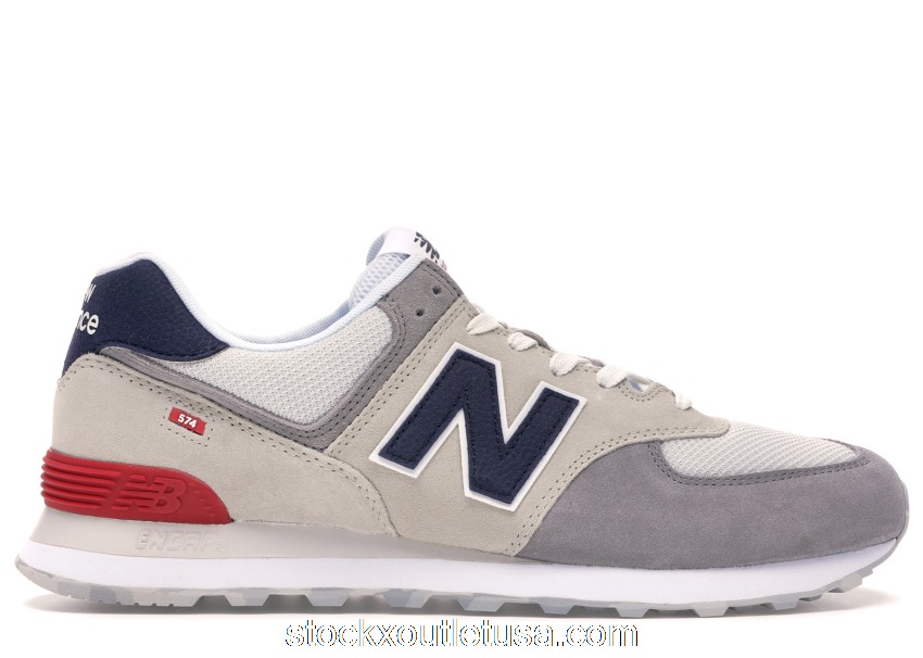 Outlet New Balance 574 Marbled Street Grey ML574UJD