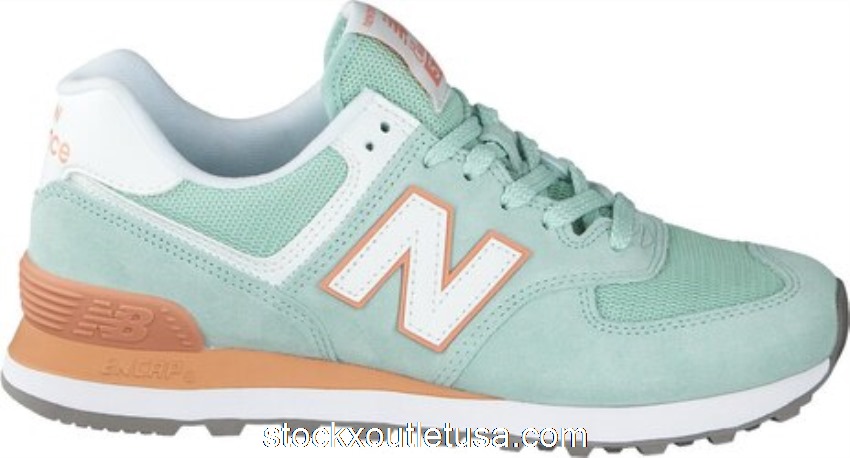Outlet New Balance 574 Mint Orange (W) WL574ESE