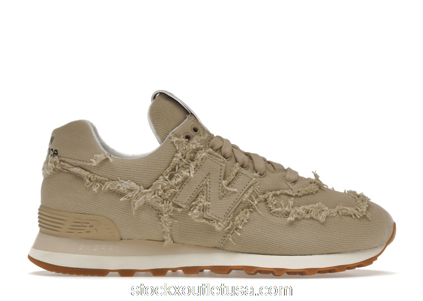 Outlet New Balance 574 Miu Miu Denim Colonial Beige (W)