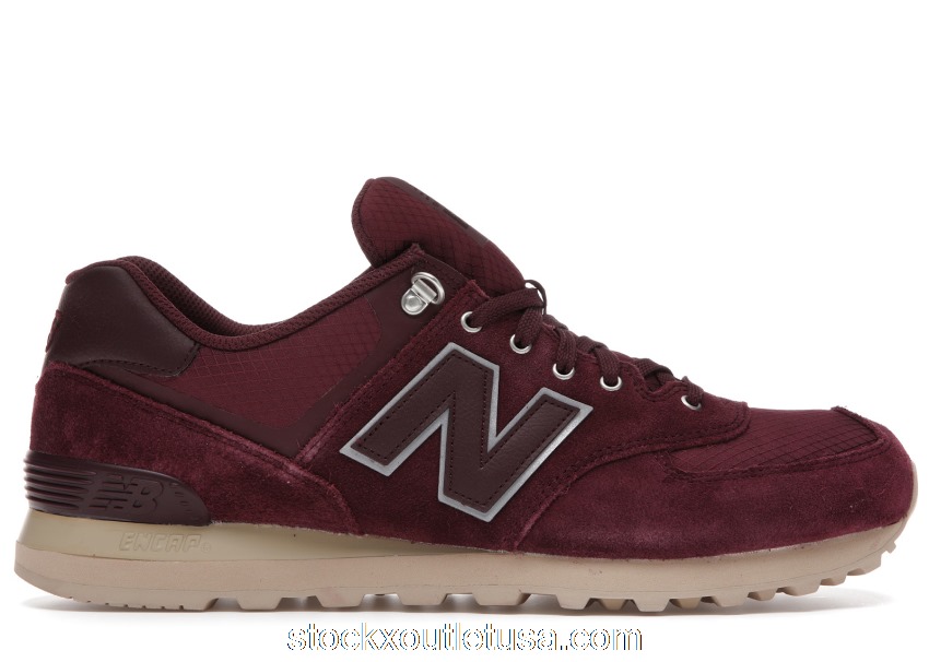 Outlet New Balance 574 Outdoor Activist Burgundy ML574PKS