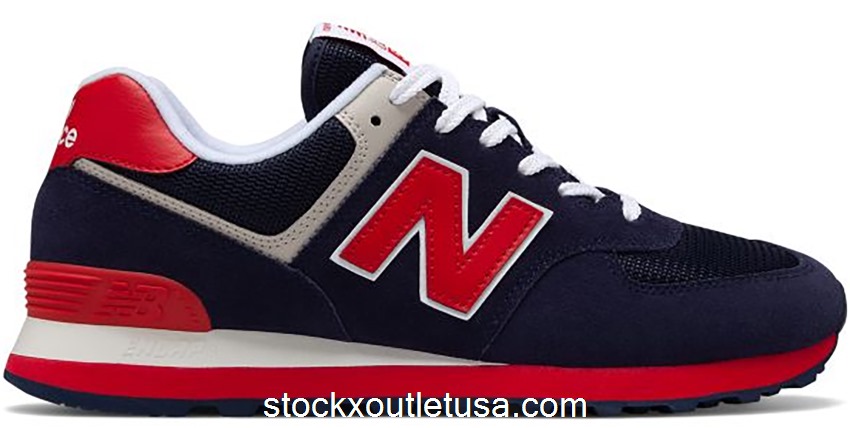 Outlet New Balance 574 Pigment Team Red ML574MUA