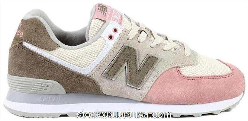 Outlet New Balance 574 Pink Olive ML574TIR