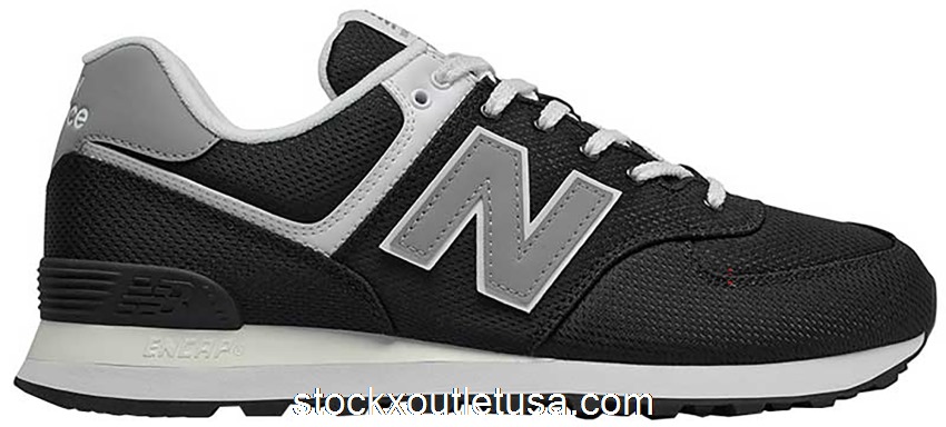 Outlet New Balance 574 Summer Mesh Black Grey ML574SCI