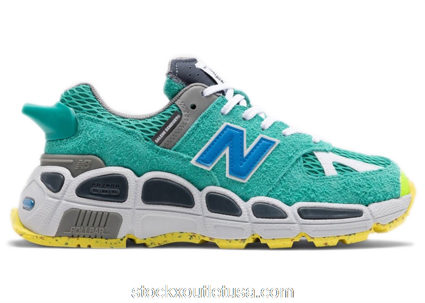 Outlet New Balance 574 YURT Salehe Bembury Universal Communication Emerald Sky MS574YSD