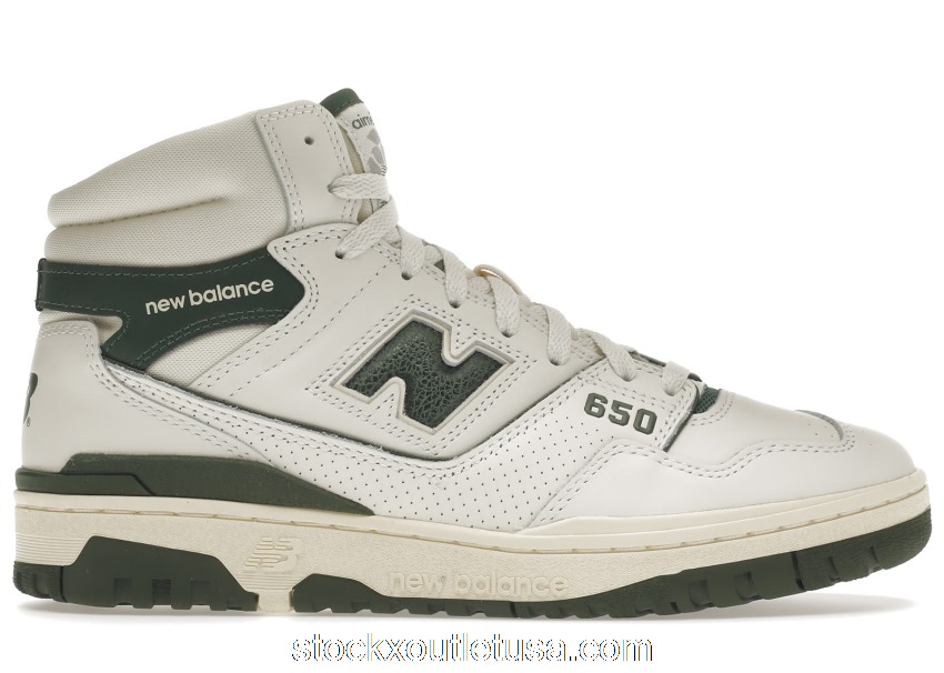 Outlet New Balance 650R Aime Leon Dore White Green BB650RL1