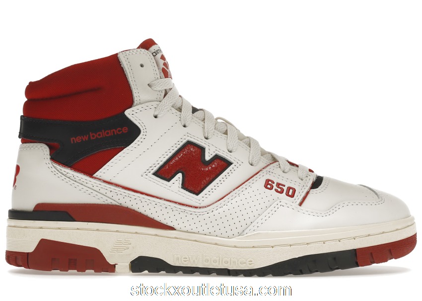 Outlet New Balance 650R Aime Leon Dore White Red