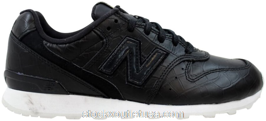 Outlet New Balance 696 Leather Black (W) WL696CRB