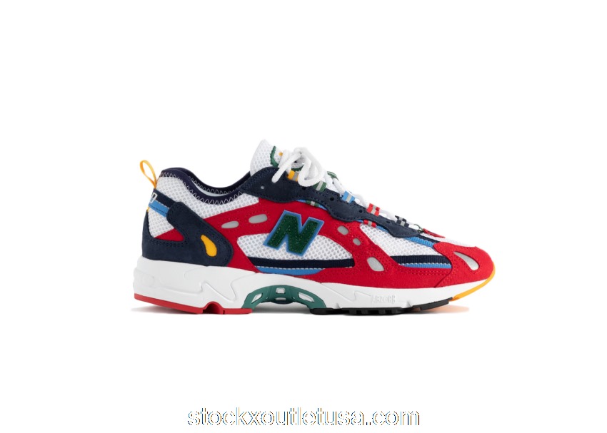 Outlet New Balance 827 Abzorb Aime Leon Dore Red ML827ACD