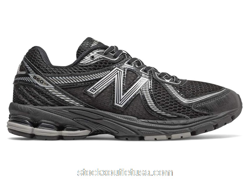 Outlet New Balance 860 Black Silver ML860XC