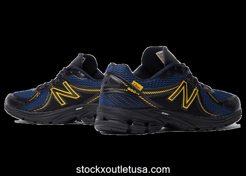 Outlet New Balance 860v2 Dime Black ML860DM2