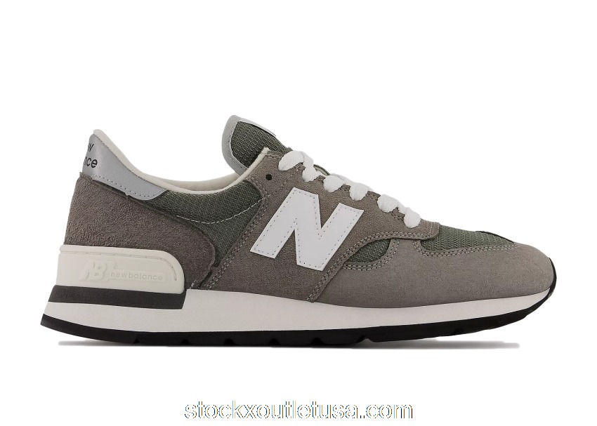 Outlet New Balance 990 MiUSA Grey White M990GR1