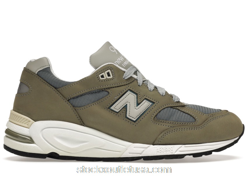 Outlet New Balance 990v2 Made in USA Steel Blue M990KBM2