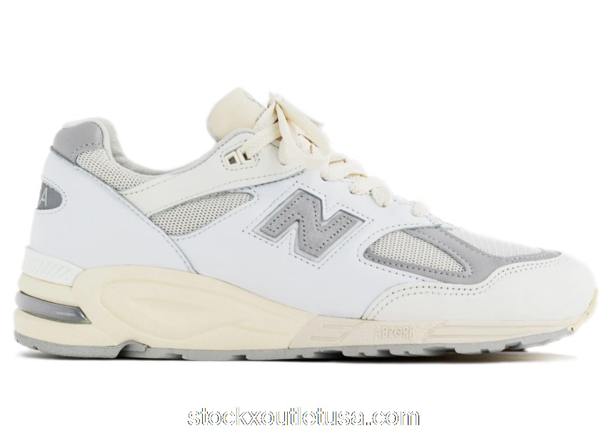 Outlet New Balance 990v2 MiUSA Teddy Santis Sea Salt M990TC2
