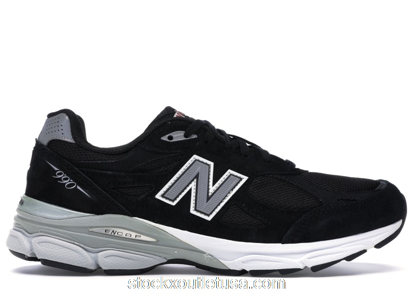 Outlet New Balance 990v3 Kith Black M990BK3