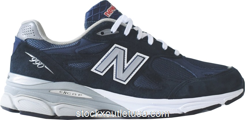 Outlet New Balance 990v3 Kith Navy M990NV3